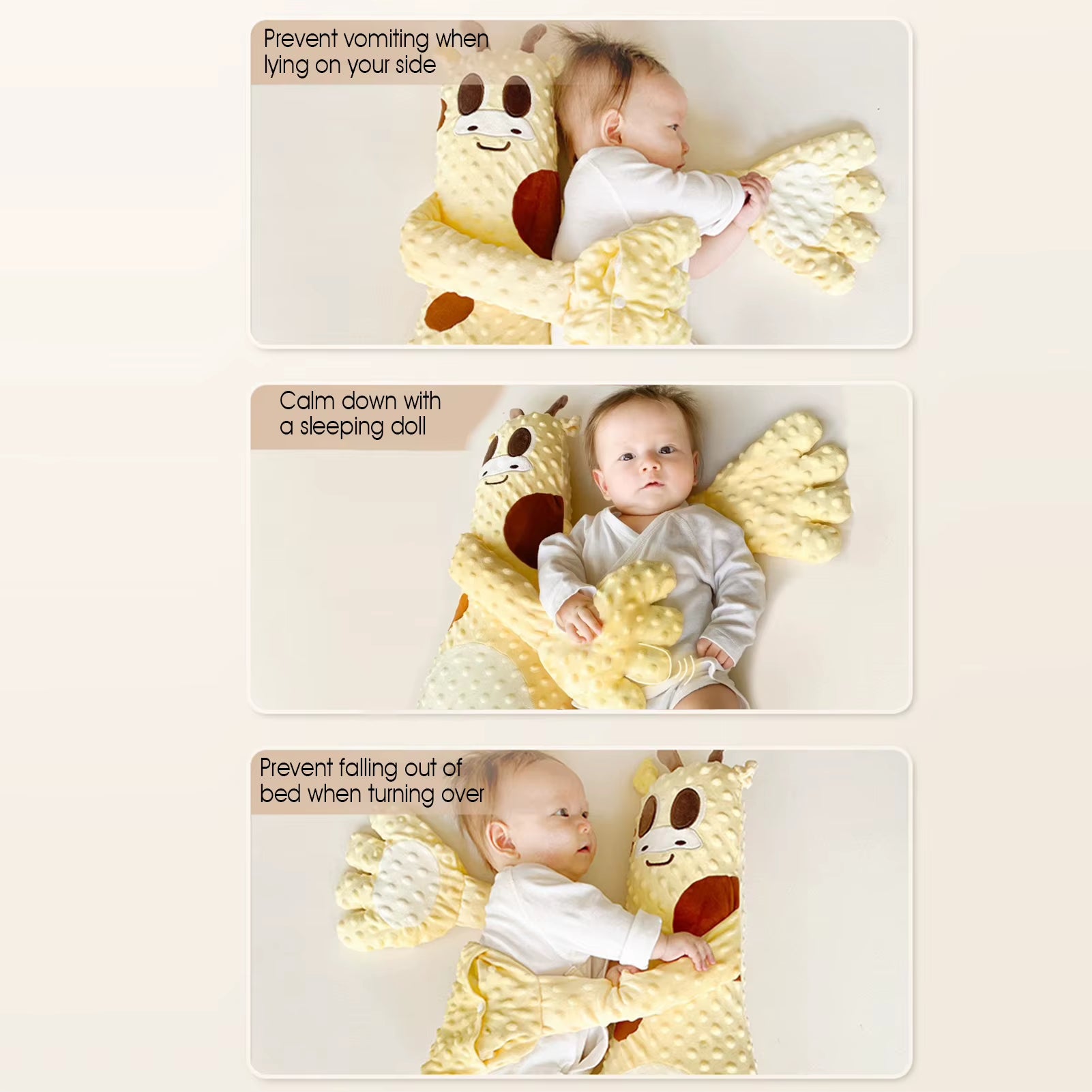 Soothing Palm for Toddler Remote Control Sleeping Patting Doll Cartoon Electric Baby Hand Pillow Infant Sleep Aid Companion