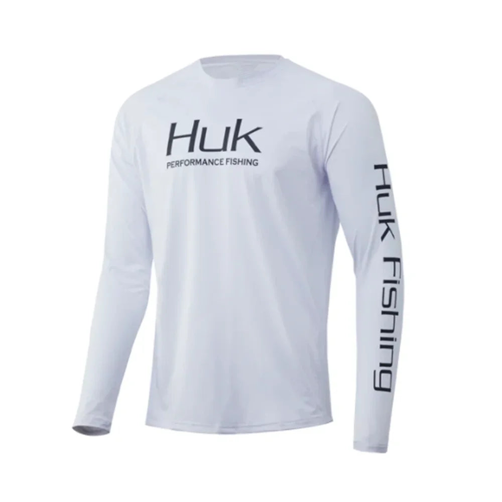 Men'S Fishing Long Sleeve Uv Protection Quick Dry Performance Shirts Fishing Hiking Clothing Camisa De Pesca Breathable Tops