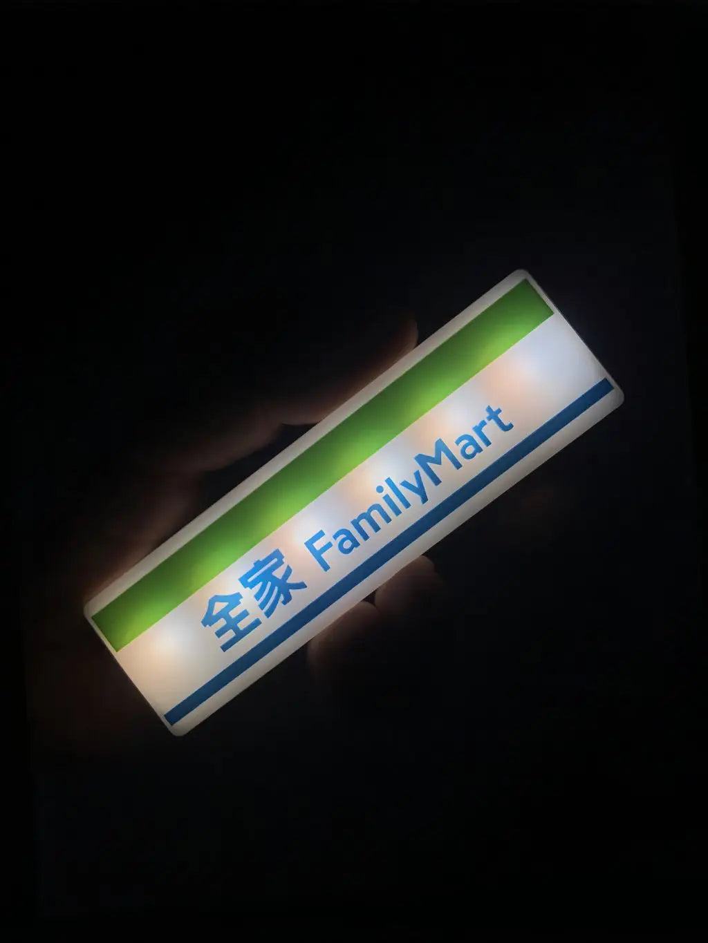 New Home Accessories Japan 711 Family Lawson Light Sign Fridge Magnets Creative Miniature DIY Magnetic Decorations