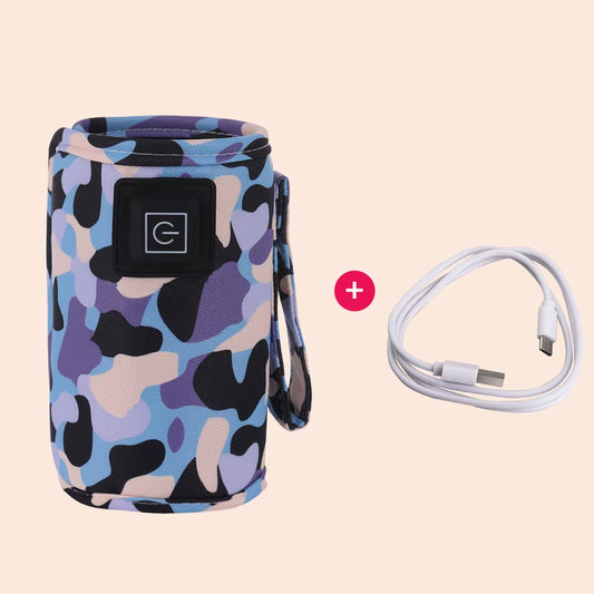 Baby Milk Warmer Baby Nursing Bottle Heater, Portable USB Bottle Warmer for Car, Outdoor Travel Accessories Outdoor Portable
