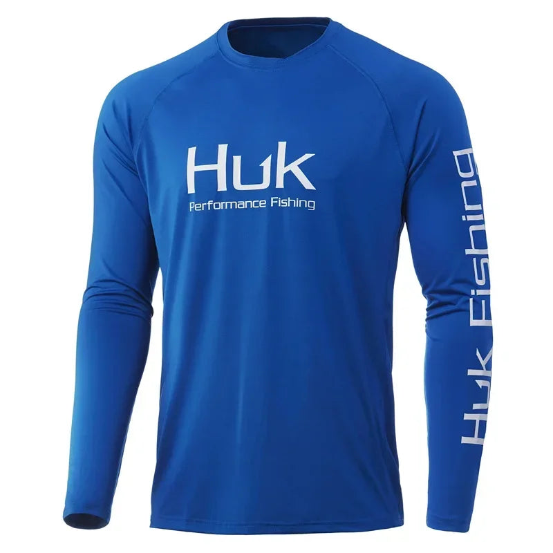 Men'S Fishing Long Sleeve Uv Protection Quick Dry Performance Shirts Fishing Hiking Clothing Camisa De Pesca Breathable Tops