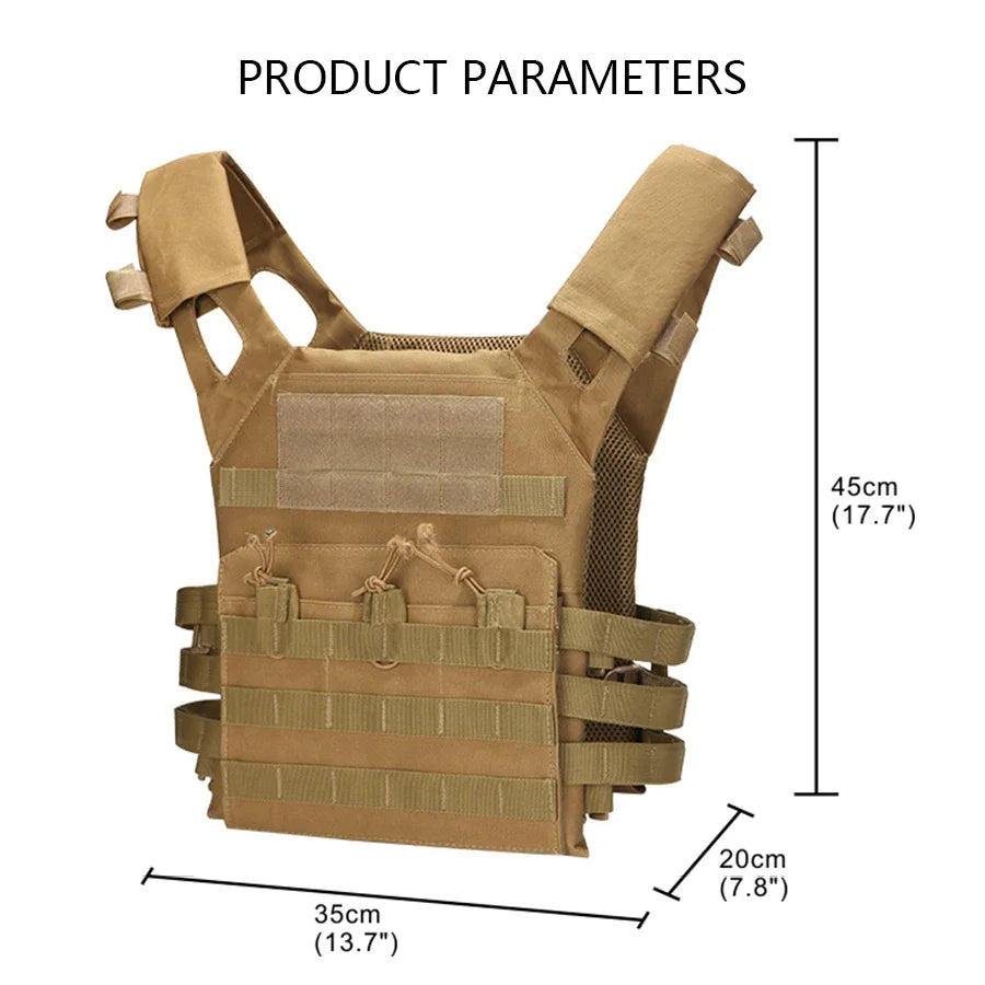 Tactical Vest JPC Body Armor Plate Carrier Airsoft Hunting Combat Vests MOLLE Camo Military Army Vest CS Game Jungle Gear