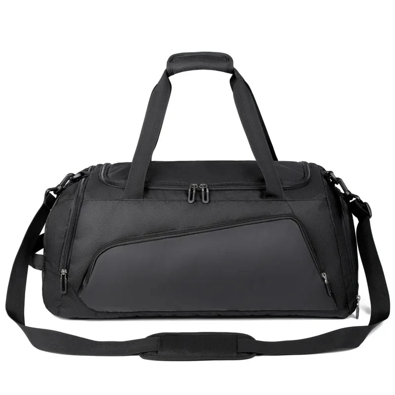 Sport Fitness Duffel Bag with Shoes Pack Gym Yoga Handbag Dry Wet Outdoor Hiking Camping Climbing Pouch Fishing Gear Storage Bag