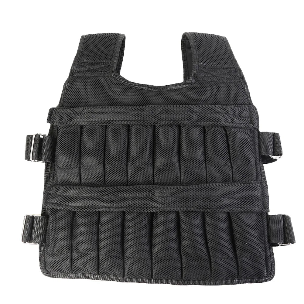 3/15/35Kg Weighted Jacket Adjustable Weighted Exercise Vest Workout Equipment for Running Training Workout Jogging Walking