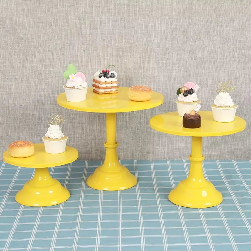 Cake Stand Home Party Dessert Table Display Rack Dessert Cake Tray Cold Meal Tea Break Table Afternoon Tea Center Rack Metal Hot