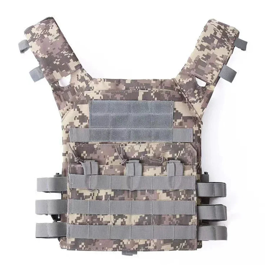 Tactical Vest JPC Body Armor Plate Carrier Airsoft Hunting Combat Vests MOLLE Camo Military Army Vest CS Game Jungle Gear