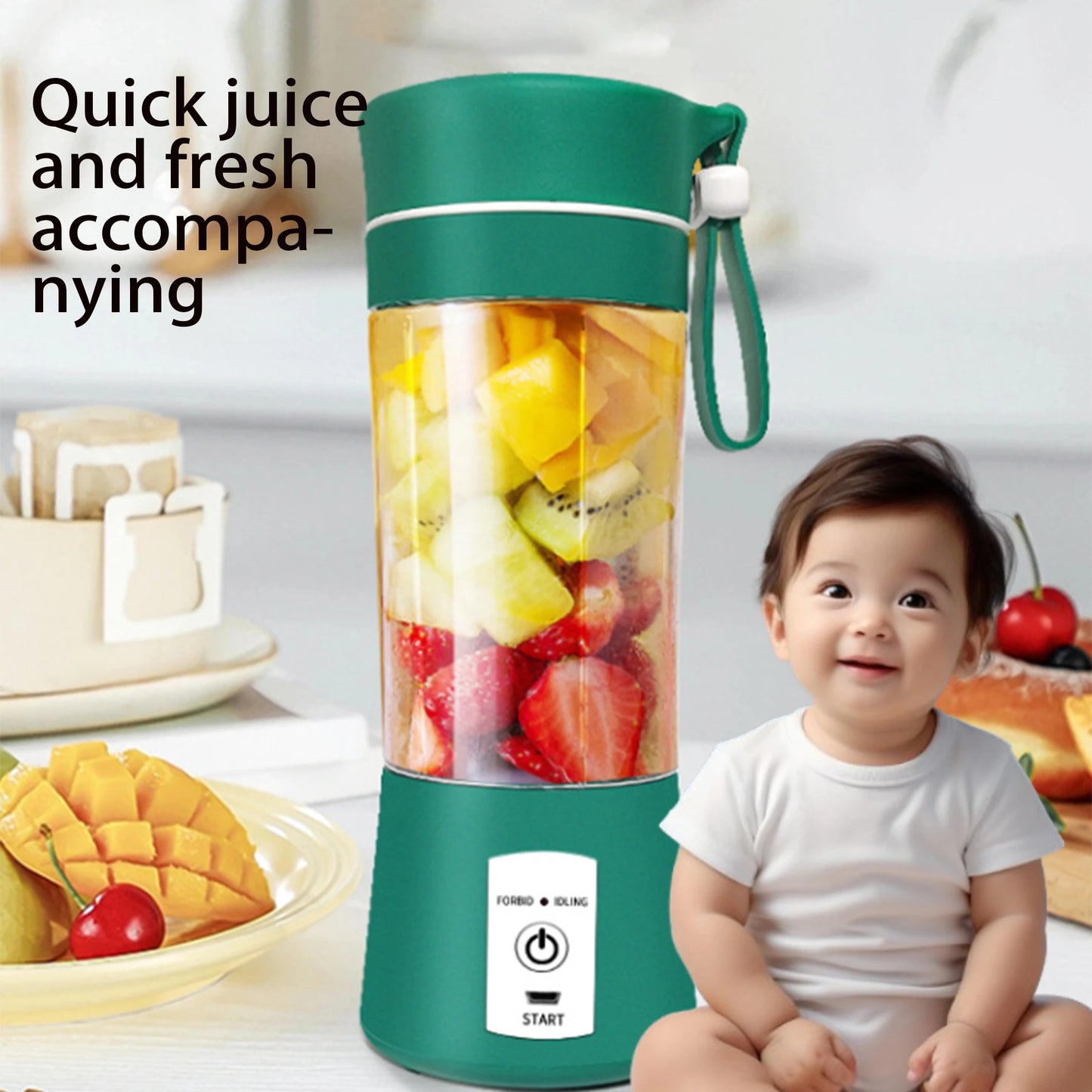 Portable Juicing Cup Home Mini Juicer Multifunctional Rechargeable Juicer Electric Juice Cup