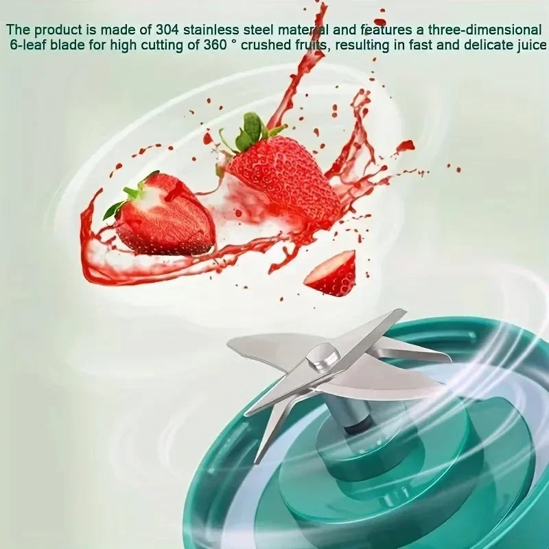 Portable Juicing Cup Home Mini Juicer Multifunctional Rechargeable Juicer Electric Juice Cup