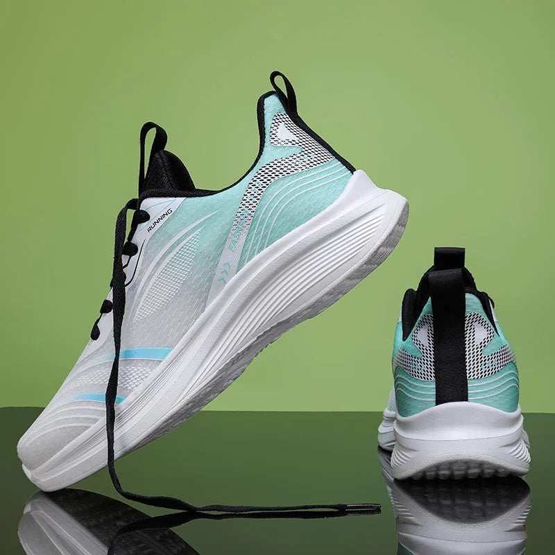 Men'S Sneakers Comfortable Breathable Lightweight Soft Non-Slip Flat Mesh Shoes Outdoor Casual Sports Shoes Big Size 39-50