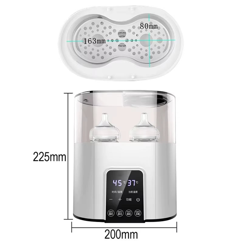 Baby Bottle Warmer Multi Function Fast Baby Accessories Food Heater Milk Warmer Steriliser with Accurate Temperature Control