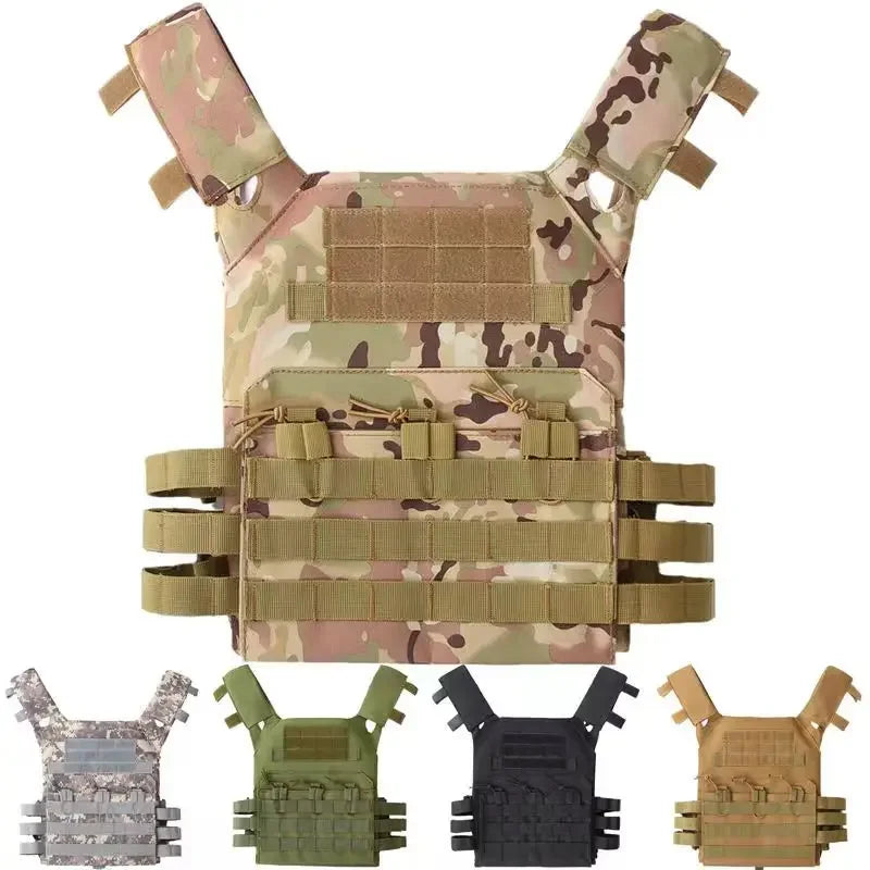 Tactical Vest JPC Body Armor Plate Carrier Airsoft Hunting Combat Vests MOLLE Camo Military Army Vest CS Game Jungle Gear