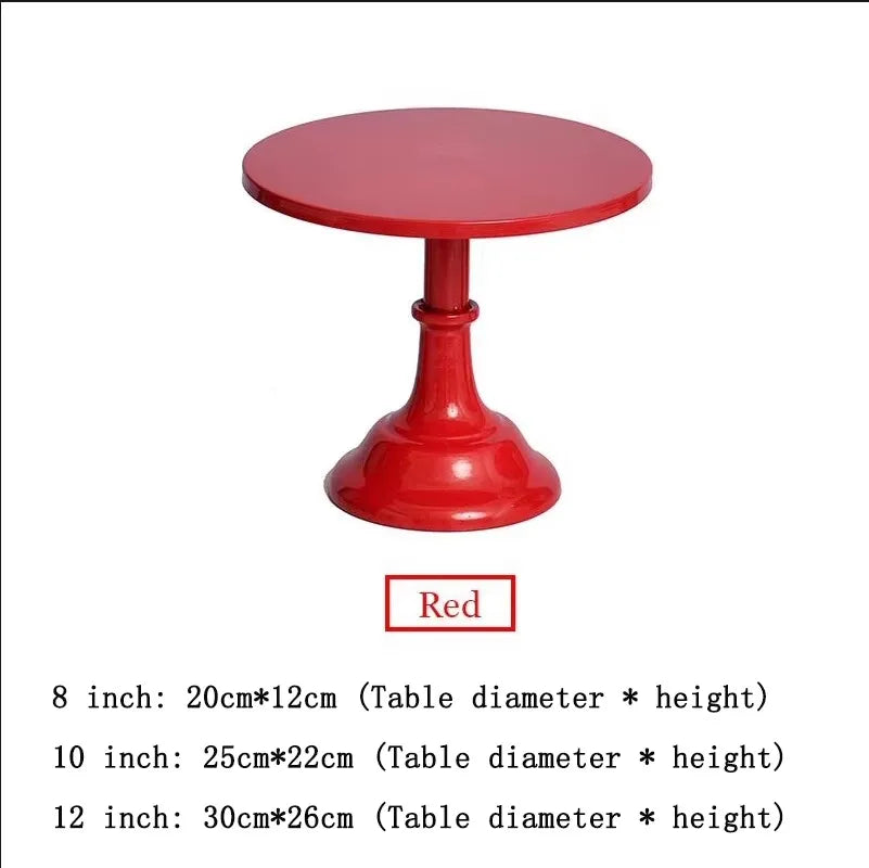 Cake Stand Home Party Dessert Table Display Rack Dessert Cake Tray Cold Meal Tea Break Table Afternoon Tea Center Rack Metal Hot