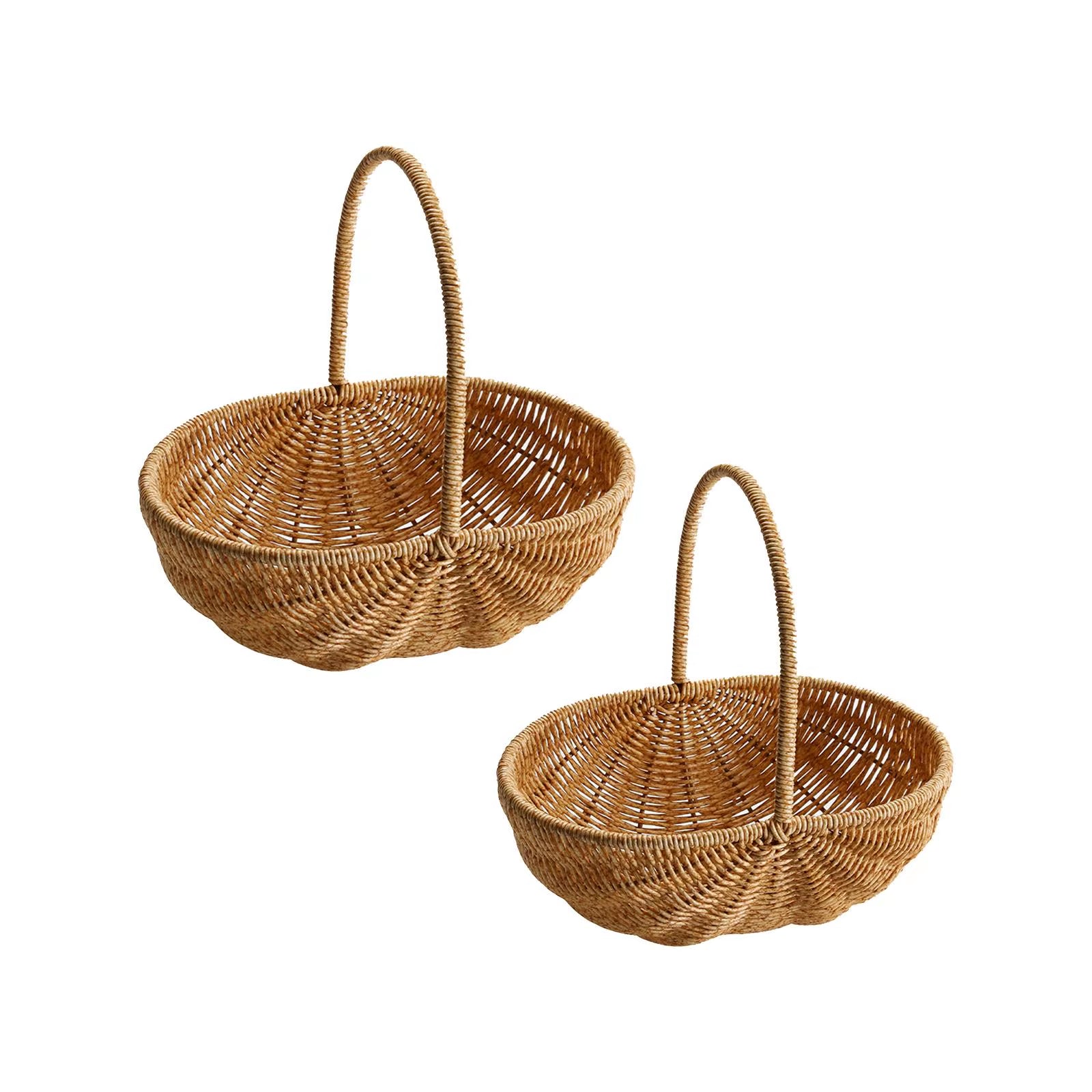 Rustic Portable Outdoor Picnic Basket and Planter Holder