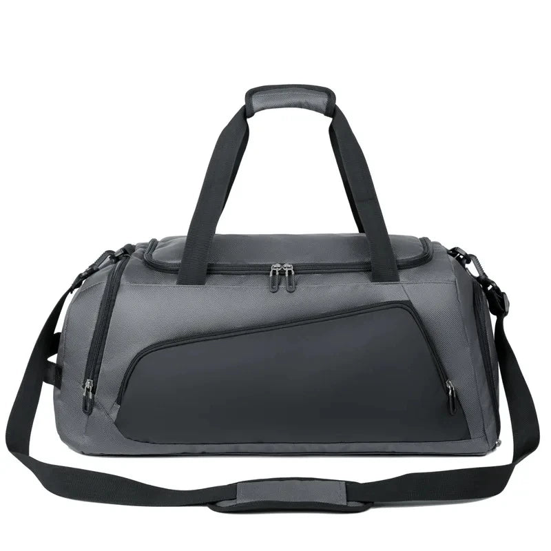 Sport Fitness Duffel Bag with Shoes Pack Gym Yoga Handbag Dry Wet Outdoor Hiking Camping Climbing Pouch Fishing Gear Storage Bag