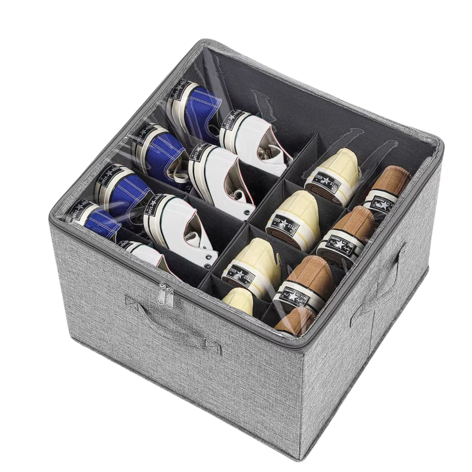 Foldable Shoe Storage Organizer - Dust-Proof and Space-Saving Shoe Cabinet
