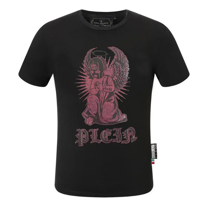 NEW Steel Label Fashion Short Sleeve Men'S T-Shirt Fashion Sytle Men'S T-Shirt 001 Gang