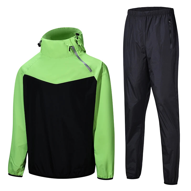 Men Fitness Weight Loss Sportswear Women Running Fitness Weight Loss Tracksuit Running Fitness Sportswear Fat Loss Sweating Suit