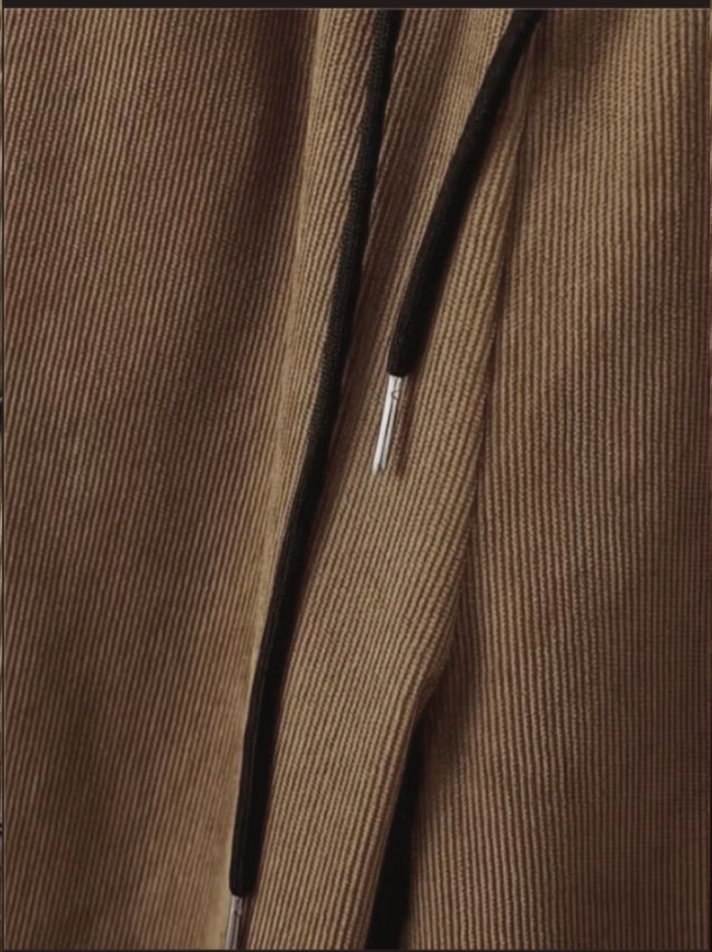 Men'S Suit Solid Color Corduroy Suit Long Sleeve Shirt and Pants Casual Suit