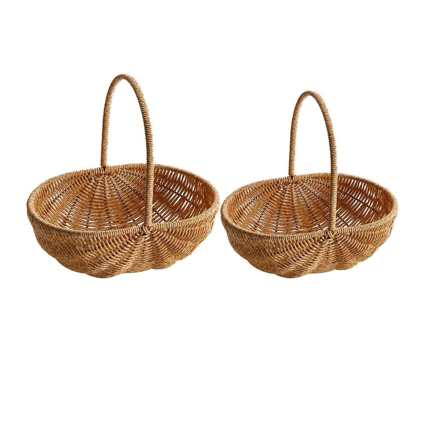 Rustic Portable Outdoor Picnic Basket and Planter Holder