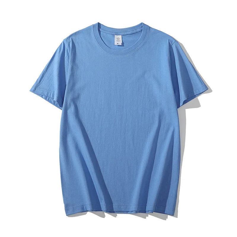 Women T- Shirts Cotton All Girl Unisex Oversized Thicken Pure 100% Cotton Blouse Vintage Designer plus Size S to 3XL