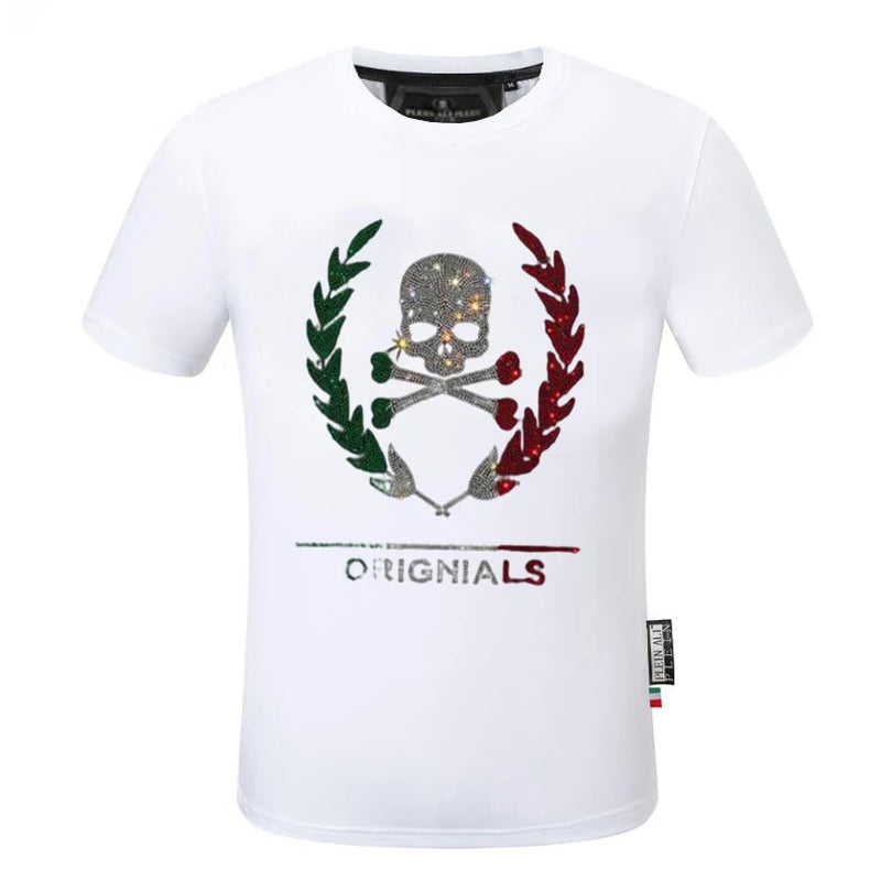 NEW Steel Label Fashion Short Sleeve Men'S T-Shirt Fashion Sytle Men'S T-Shirt 001 Gang
