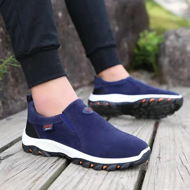 2023 New Outdoor Hiking Camping Light Running Jogging Casual Sports Men'S Shoes Non-Slip Loafers Hiking Shoes Large Size 38-50