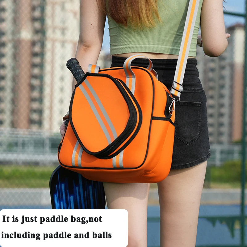 Handheld Tennis Bag, Dry Wet Separation Badminton Bag, Outdoor Pickle Ball Large Capacity Sports Bag, Gym Cross Bag One Shoulder