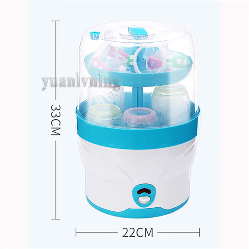 Baby Feeding Bottle Pro Sterilizer with Automatic Power off Control Large Capacity Esterilizador De Biberones Baby Accessories