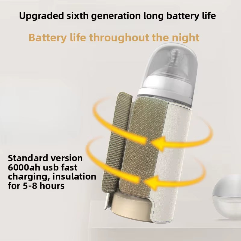 Baby Milk Warmer Baby Nursing Bottle Heater, Portable USB Bottle Warmer for Car, Outdoor Travel Accessories Outdoor Portable