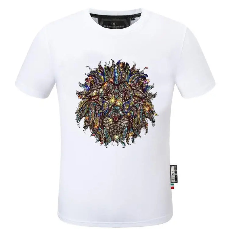 NEW Steel Label Fashion Short Sleeve Men'S T-Shirt Fashion Sytle Men'S T-Shirt 001 Gang
