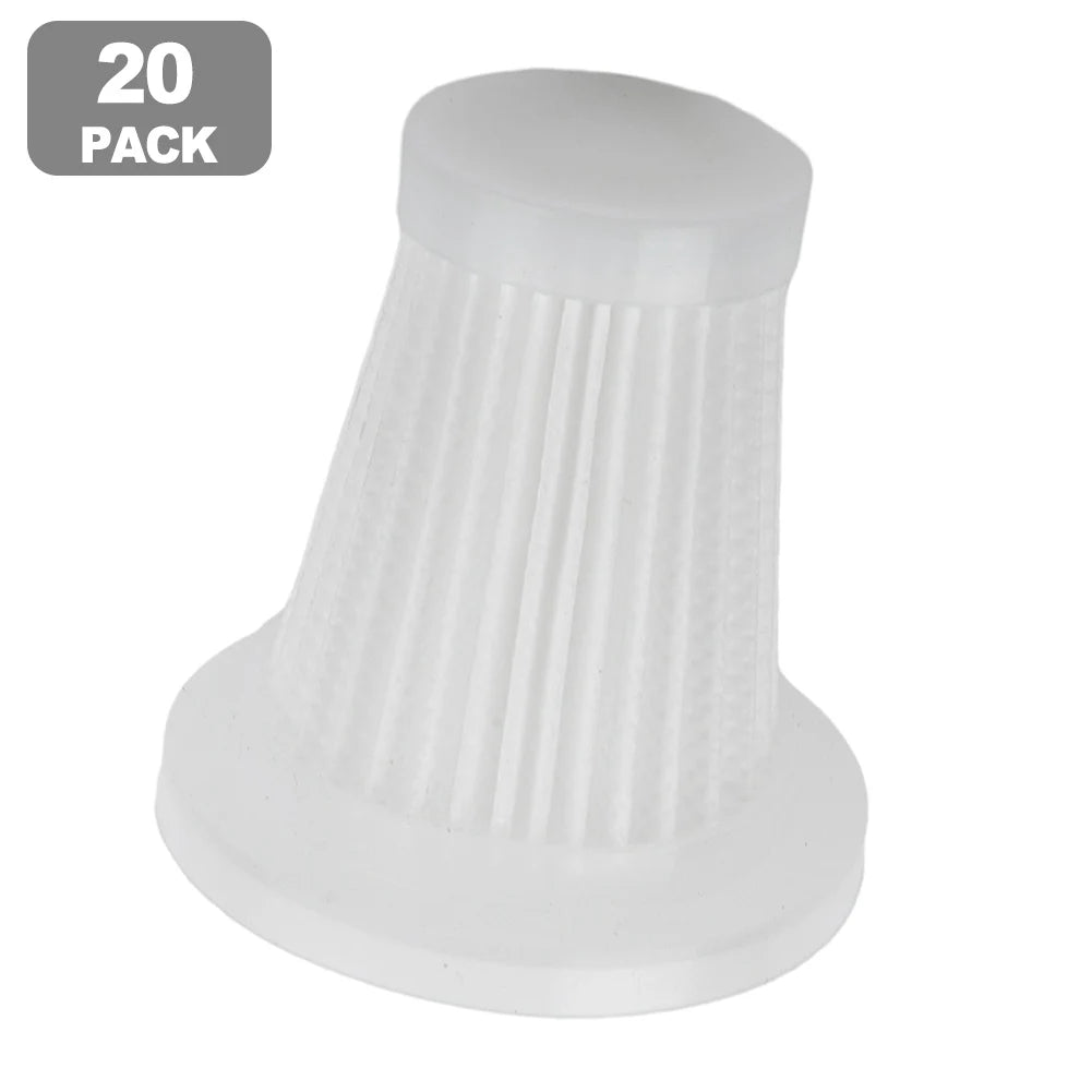 2/3/5/10/20 Pcs Reusable Car Vacuum Cleaner Replace Accessories Washable Filters Handheld Vacuum Cleaner Accessories Reusable