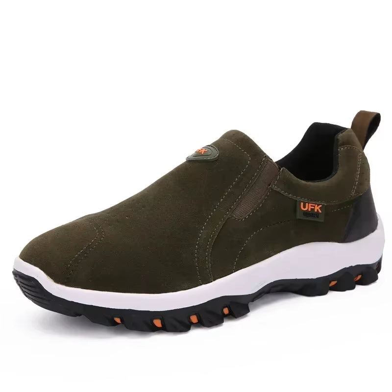 2023 New Outdoor Hiking Camping Light Running Jogging Casual Sports Men'S Shoes Non-Slip Loafers Hiking Shoes Large Size 38-50