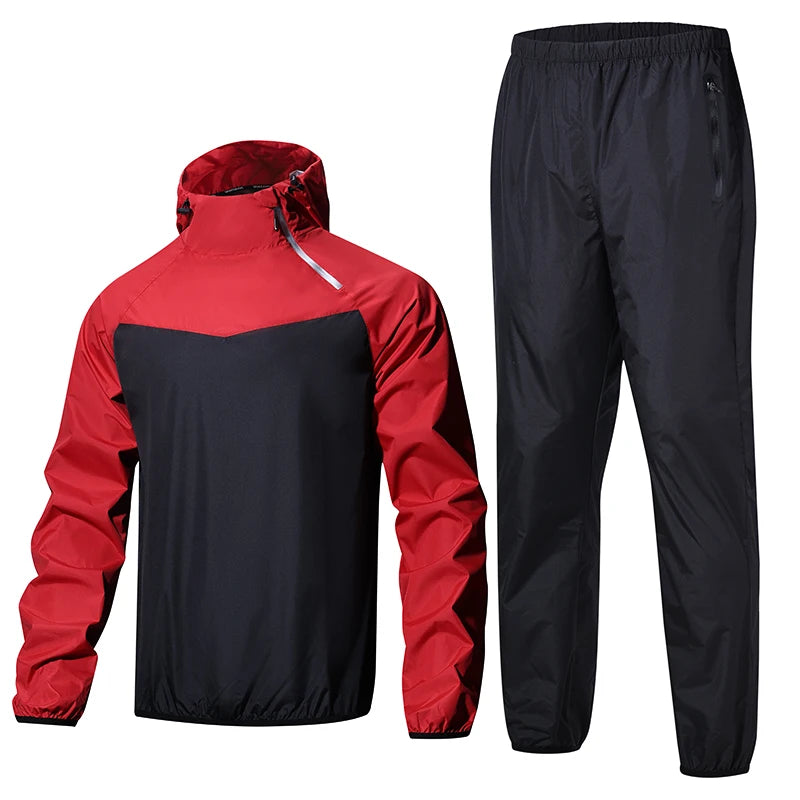 Men Fitness Weight Loss Sportswear Women Running Fitness Weight Loss Tracksuit Running Fitness Sportswear Fat Loss Sweating Suit