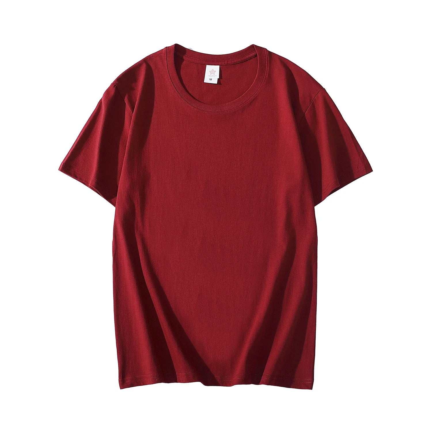 Women T- Shirts Cotton All Girl Unisex Oversized Thicken Pure 100% Cotton Blouse Vintage Designer plus Size S to 3XL
