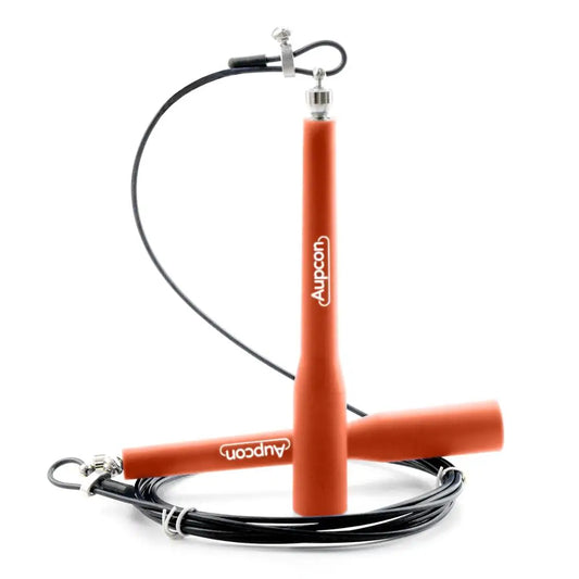 AUPCON Speed Jump Rope Adjustable Skipping Rope 360-Degree Swivel Metal Ball Bearing Cable Fitness Exercise Sport Jump Ropes