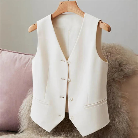 Elegant Fashion Clothes Autumn Cute Spring Vest for Women Clothing Casual Streetwear Coats Vintage Jackets Harajuku Blazers