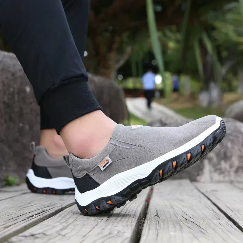 2023 New Outdoor Hiking Camping Light Running Jogging Casual Sports Men'S Shoes Non-Slip Loafers Hiking Shoes Large Size 38-50