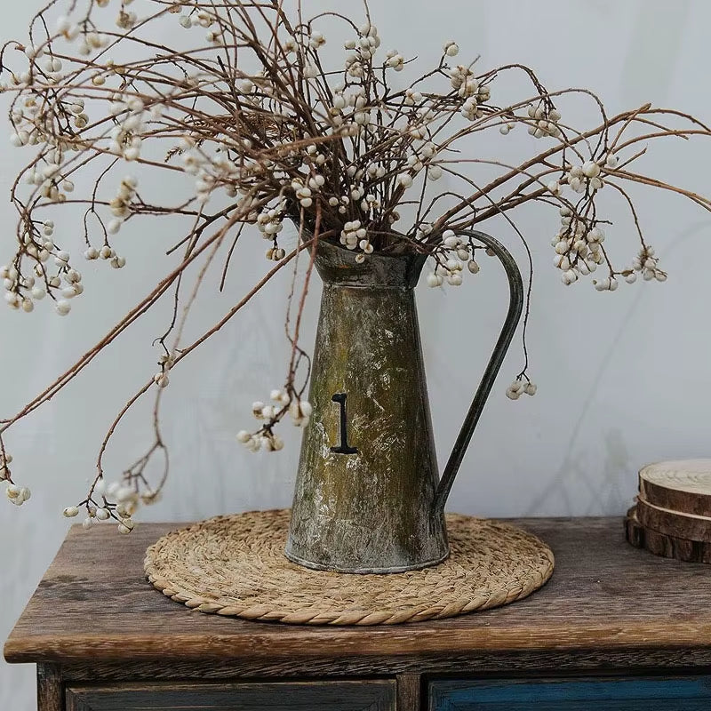 Handwoven Rattan Round Pot Mats - Natural Heat Insulation Placemats for Dining and Wedding Decor