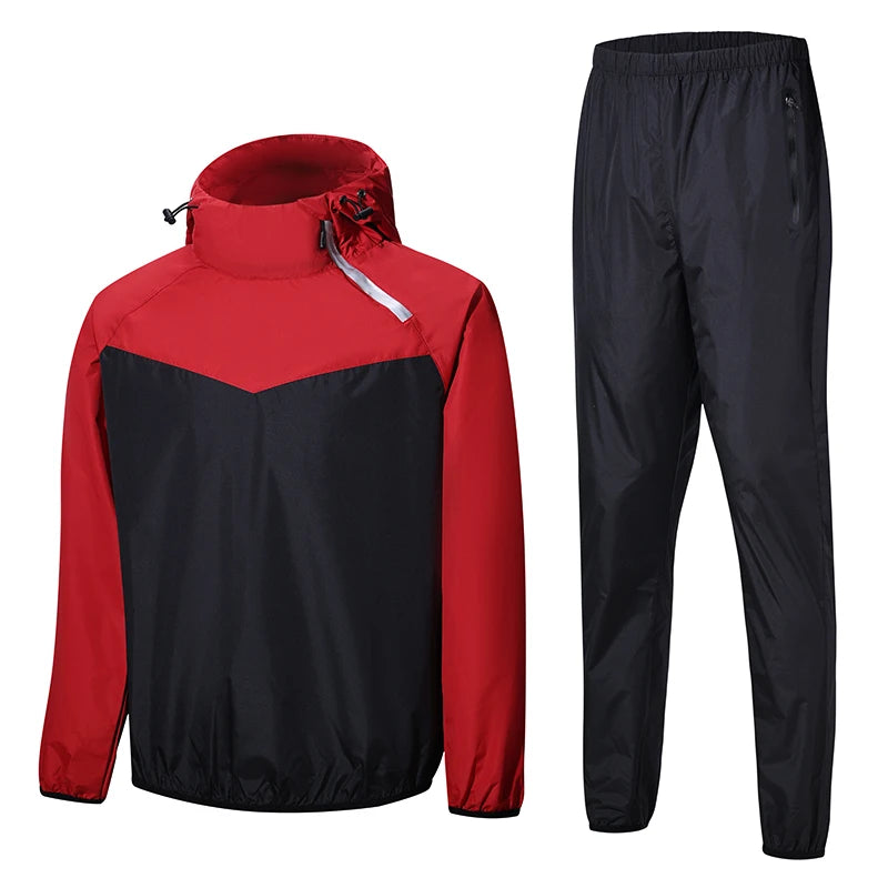 Men Fitness Weight Loss Sportswear Women Running Fitness Weight Loss Tracksuit Running Fitness Sportswear Fat Loss Sweating Suit
