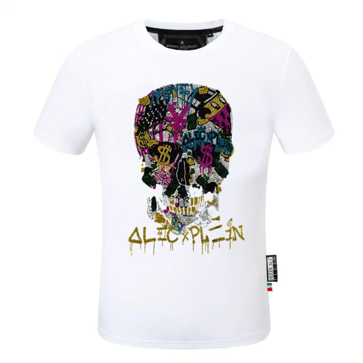 NEW Steel Label Fashion Short Sleeve Men'S T-Shirt Fashion Sytle Men'S T-Shirt 001 Gang