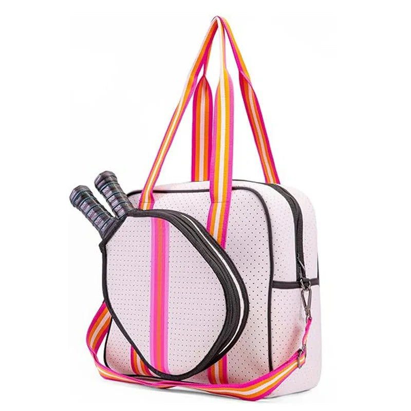 Handheld Tennis Bag, Dry Wet Separation Badminton Bag, Outdoor Pickle Ball Large Capacity Sports Bag, Gym Cross Bag One Shoulder