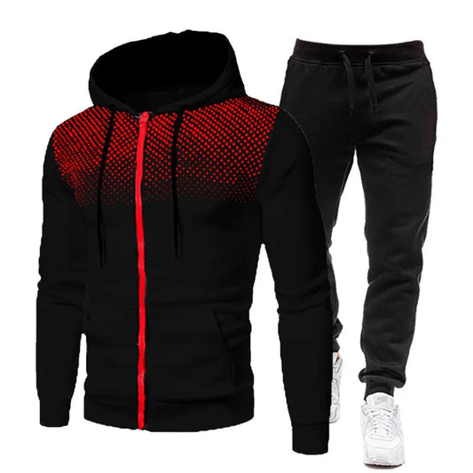 Men'S Sets, New Men'S Sweatshirt Set, Fall & Winter, Sports & Fitness Sweatshirt & Pants, Men'S Sets