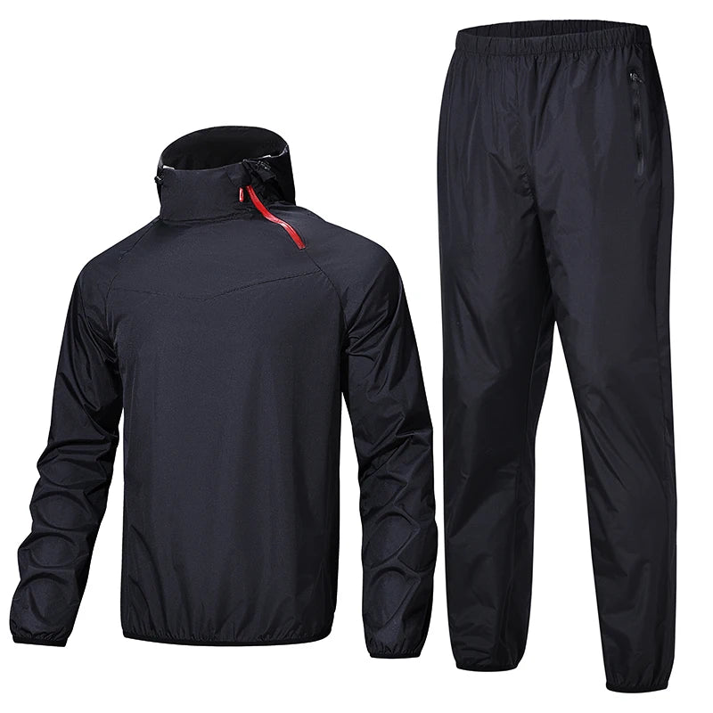 Men Fitness Weight Loss Sportswear Women Running Fitness Weight Loss Tracksuit Running Fitness Sportswear Fat Loss Sweating Suit