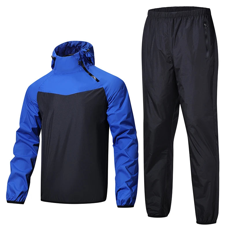 Men Fitness Weight Loss Sportswear Women Running Fitness Weight Loss Tracksuit Running Fitness Sportswear Fat Loss Sweating Suit