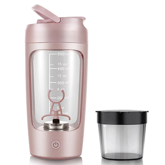 Electric 500ML Protein Powder Mixing Cup Automatic Shaker Bottle Mixer Shake Bottle Milk Coffee Blender Kettle Fro Gym Outdoor